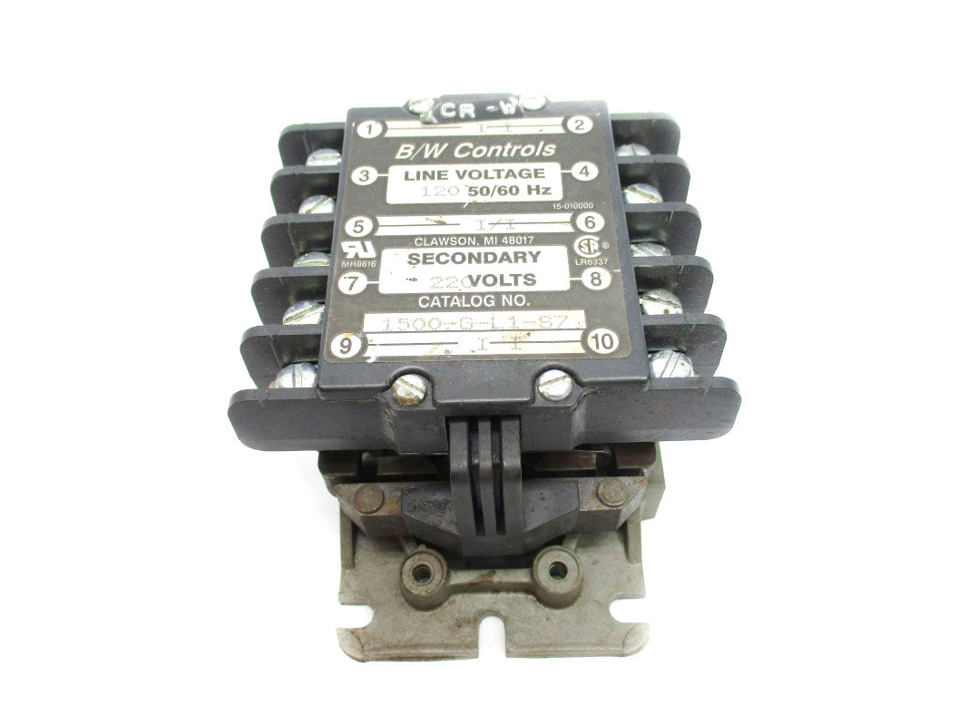 B/W CONTROLS 1500-G-L1-S7 120V UNMP