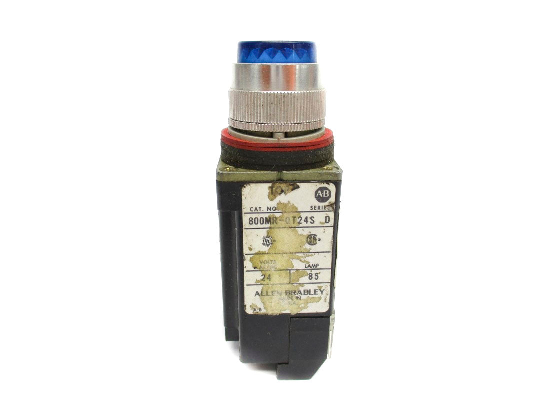 ALLEN BRADLEY 800MR-QT24S SER. D 24VAC/DC UNMP