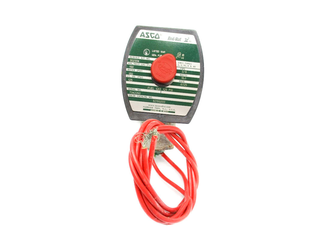 ASCO 8210G033 110/120V  150PSI UNMP