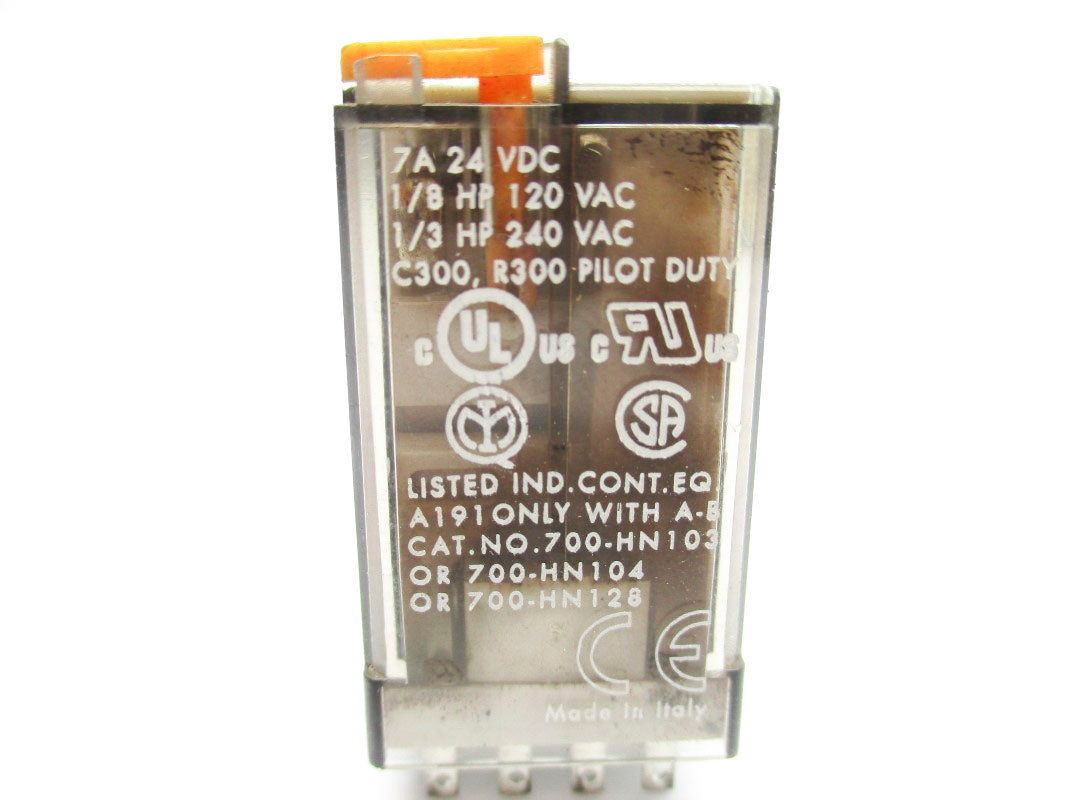ALLEN BRADLEY 700-HC24A24-3-4 SER. D 24VAC 7A UNMP