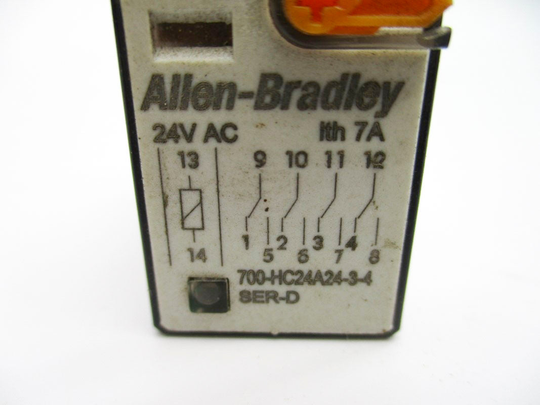 ALLEN BRADLEY 700-HC24A24-3-4 SER. D 24VAC 7A UNMP