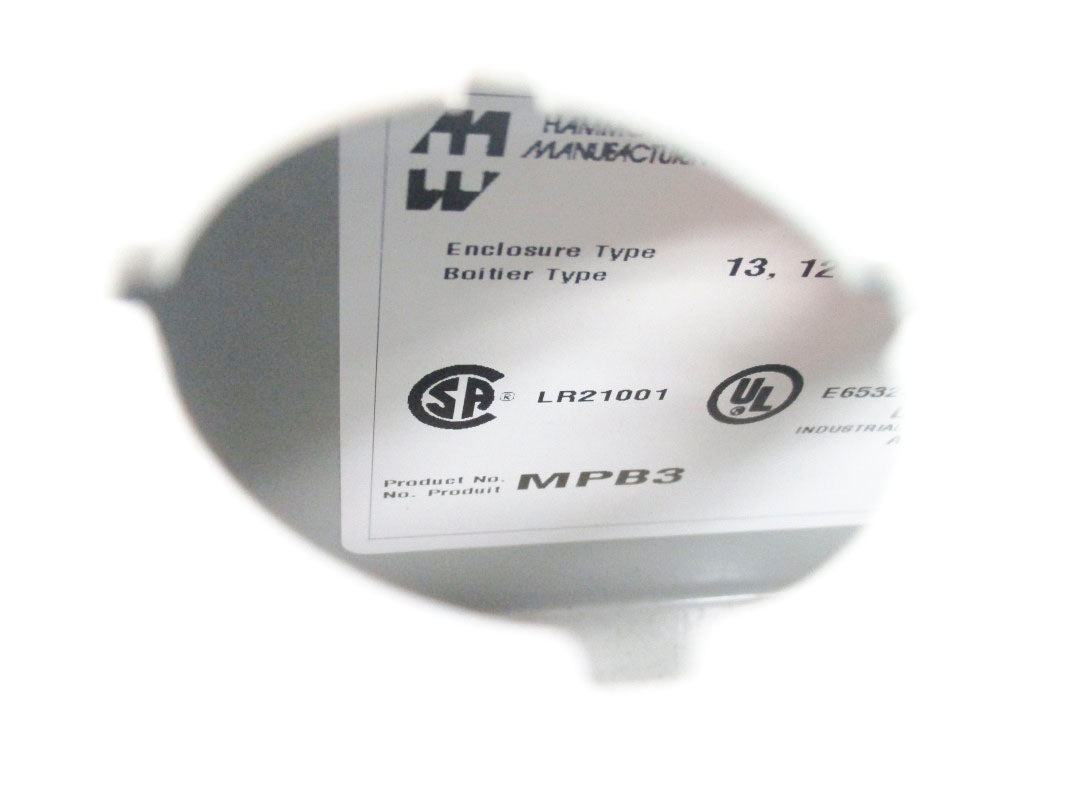 HAMMOND MANUFACTURING MPB3 UNMP
