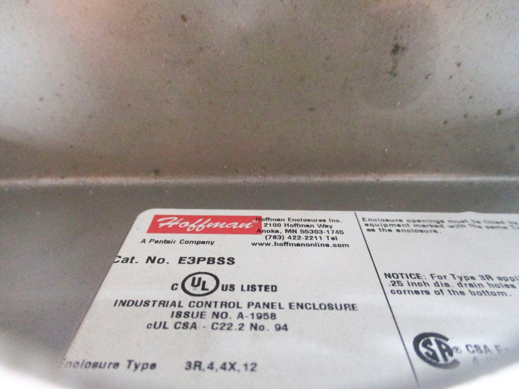 HOFFMAN E3PBSS UNMP
