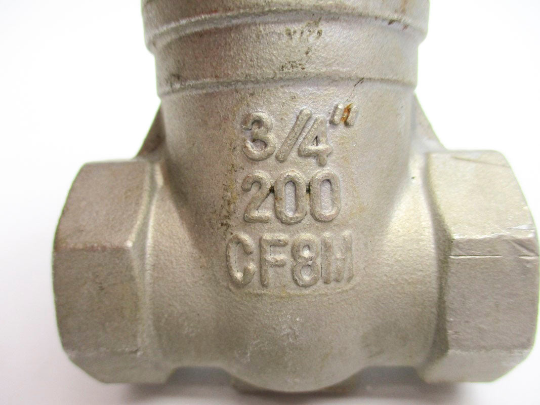 SHARPE 3/4-200-CF8M UNMP