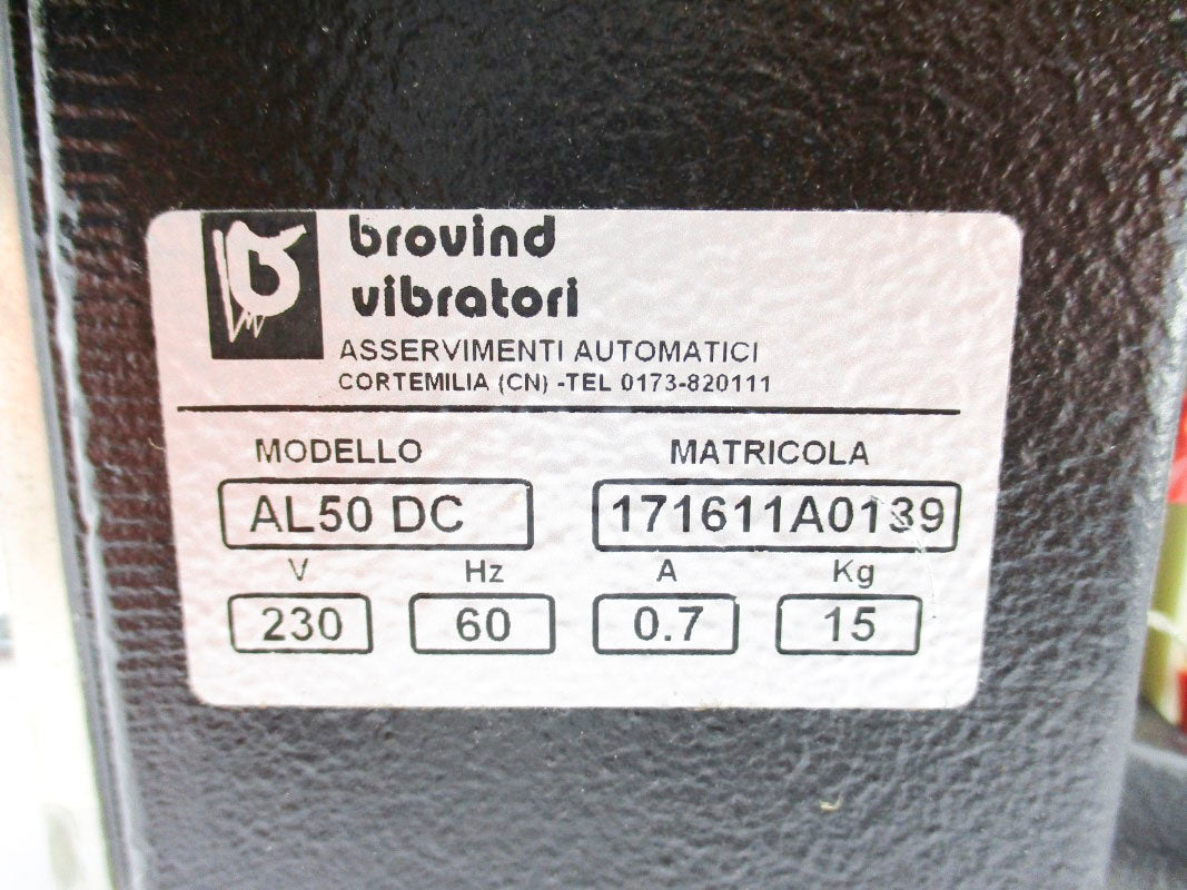 BROVIND VIBRATORI AL50DC 171611A0139 230V 0.7A NSNP