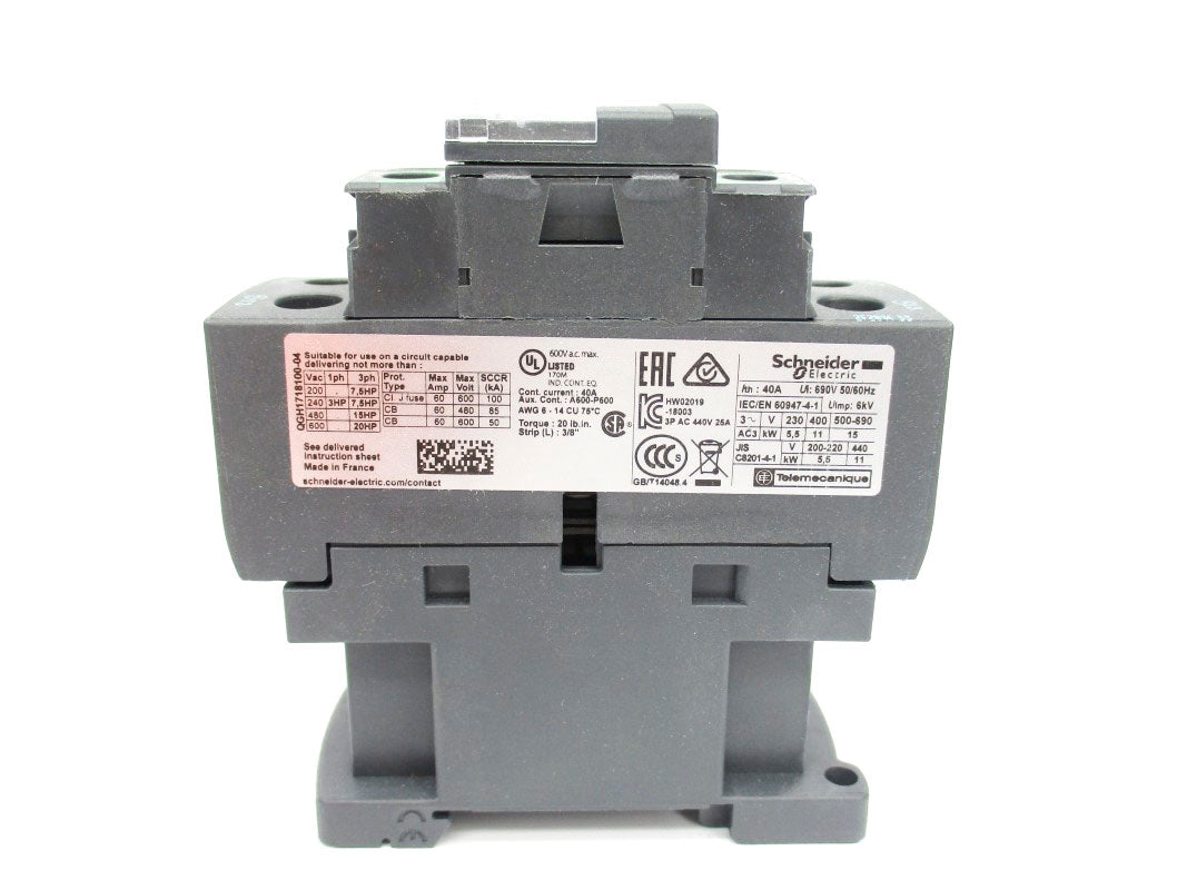 SCHNEIDER ELECTRIC LC1D25BNE 24-60V NSNP