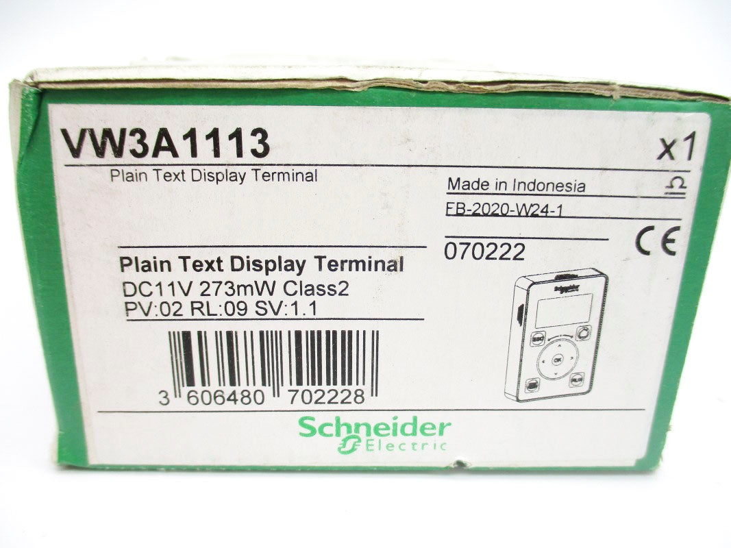 SCHNEIDER ELECTRIC VW3A1113 11VDC NSMP