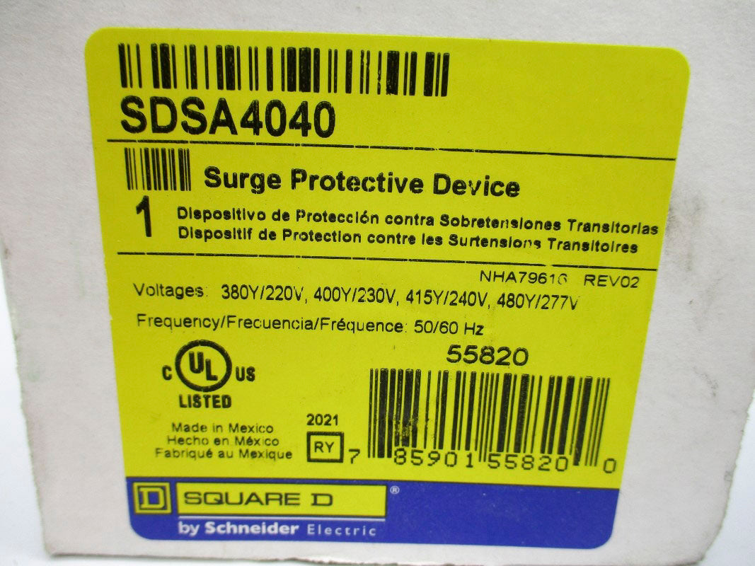 SQUARE D SDSA4040 277V 200KA NSMP