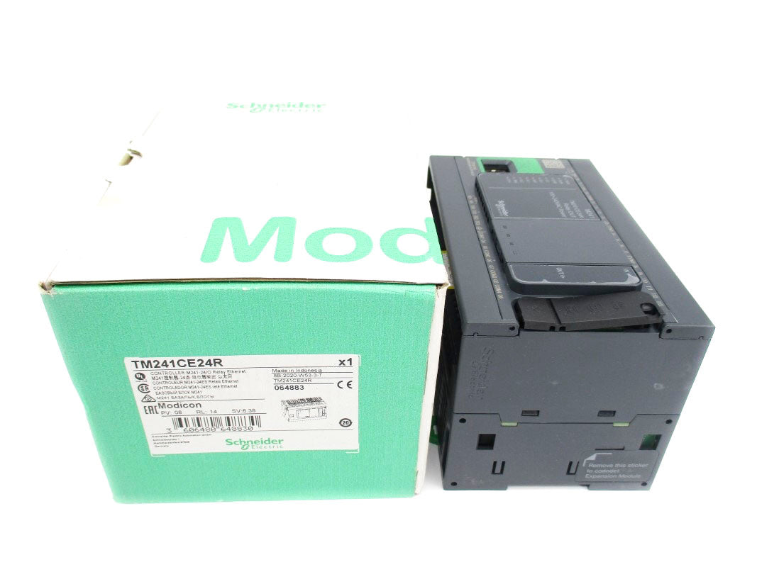 SCHNEIDER ELECTRIC TM241CE24R 100-240VAC 0.78-0.41A NSMP