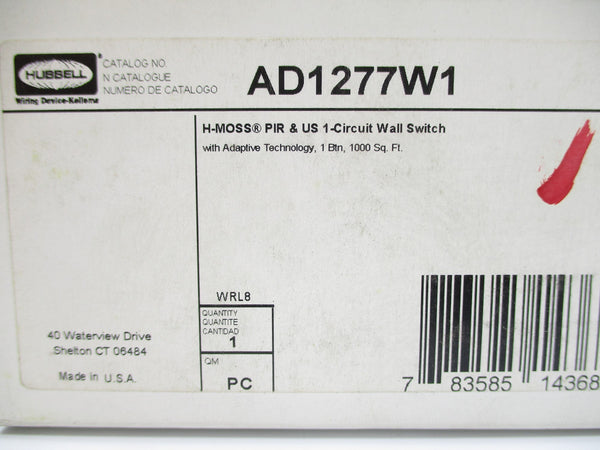 HUBBELL AD1277W1 NSMP