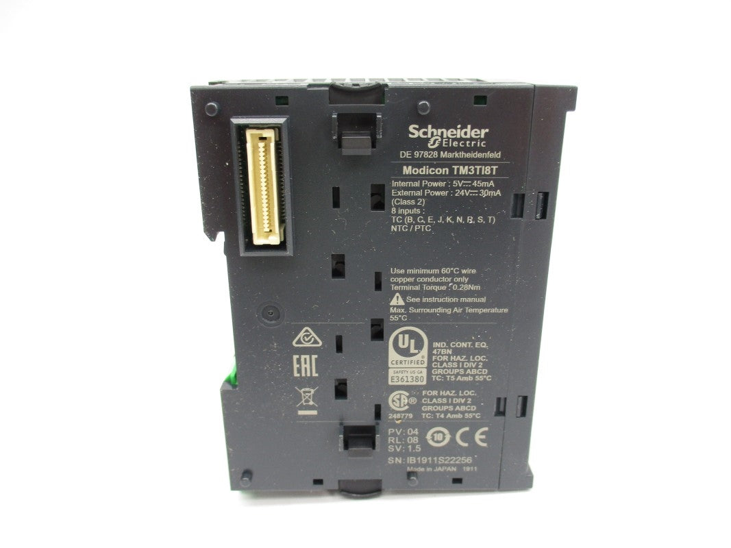 SCHNEIDER ELECTRIC TM3TI8T 24V NSMP