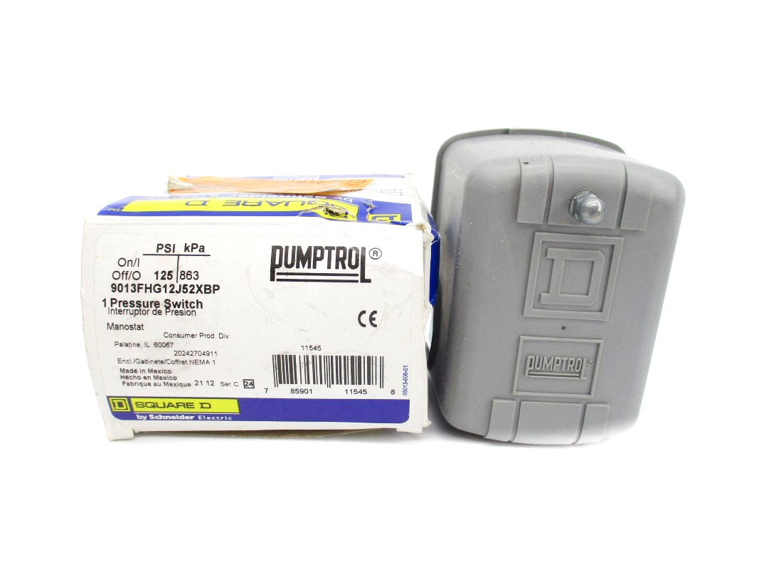 SQUARE D 9013FHG12J52XBP SER. C 125PSI NSMP