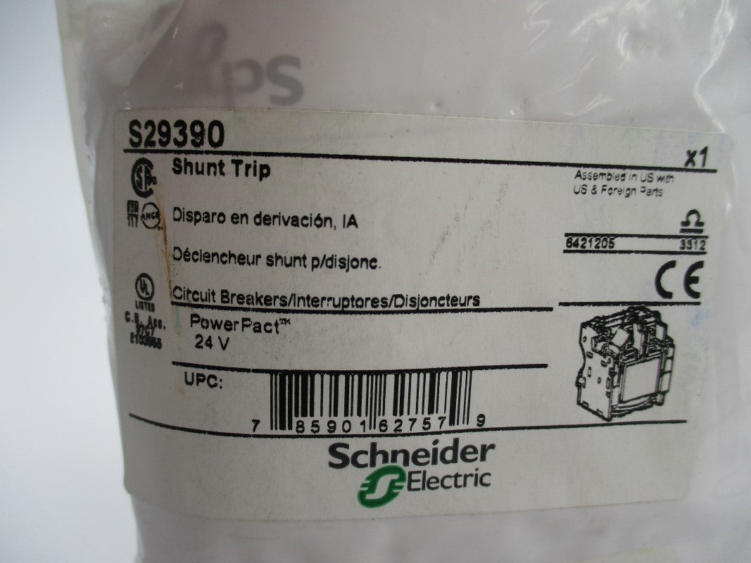 SCHNEIDER ELECTRIC S29390 24V NSMP