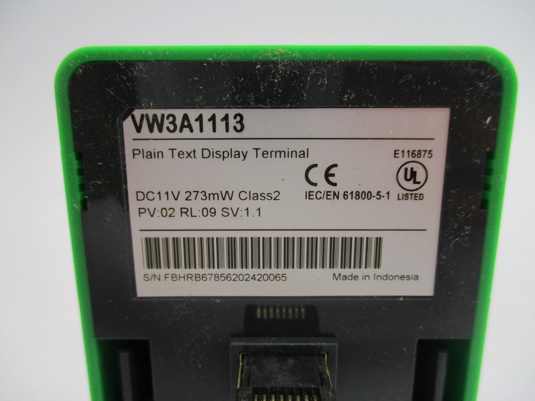 SCHNEIDER ELECTRIC VW3A1113 11VDC NSNP