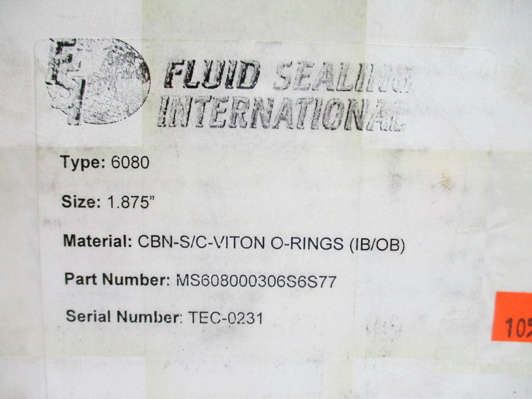 FLUID SEALING INTERNATIONAL MS608000306S6S77 6080 NSMP