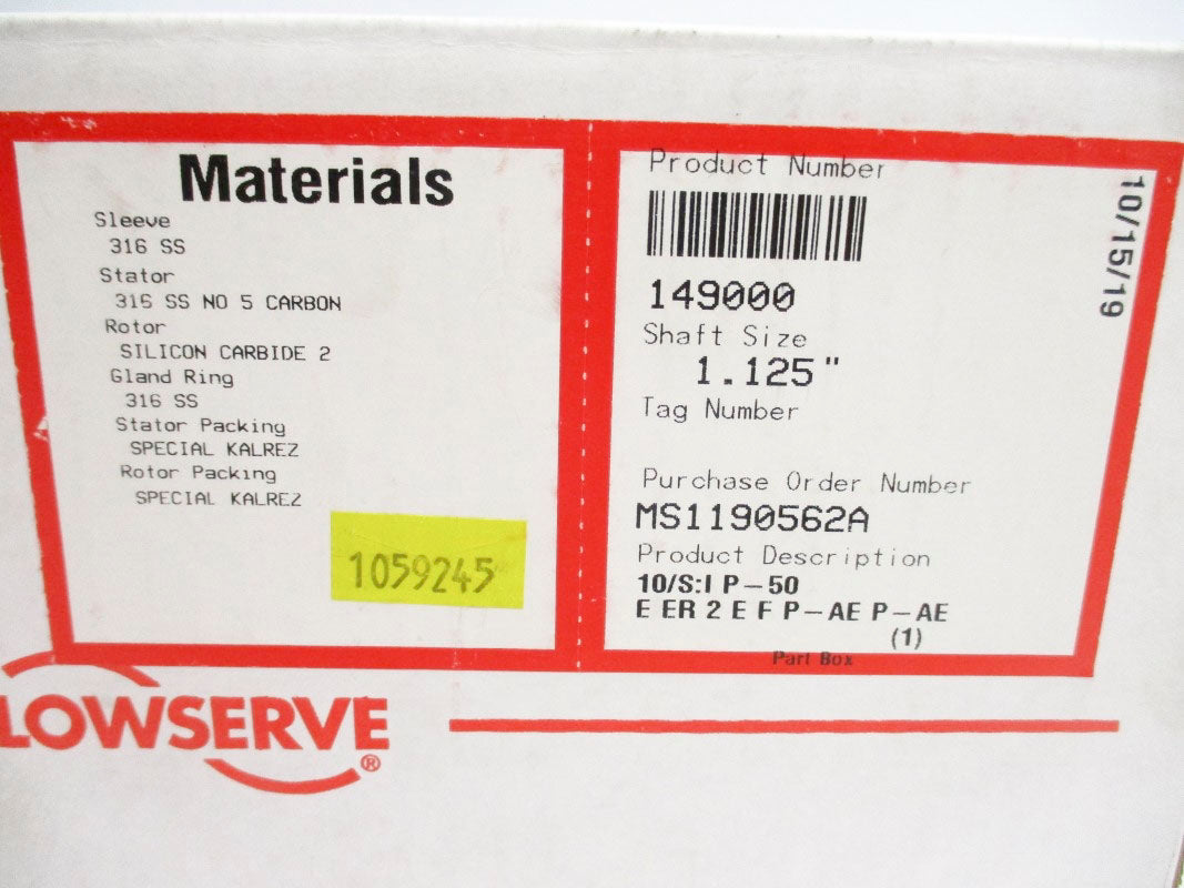 FLOWSERVE 149000 NSMP
