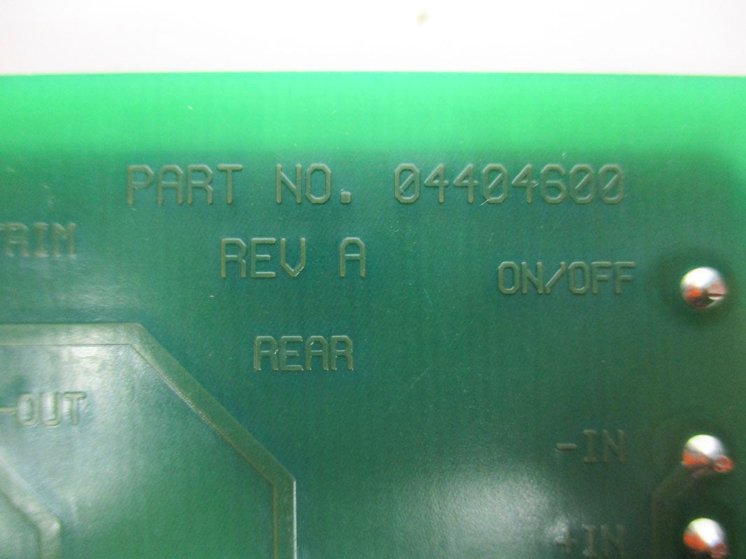 MEASUREX 05404601 REV. C 18-75VDC UNMP