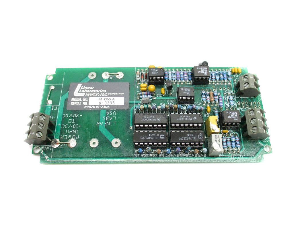 LINEAR LABORATORIES M200A 10-30VDC UNMP