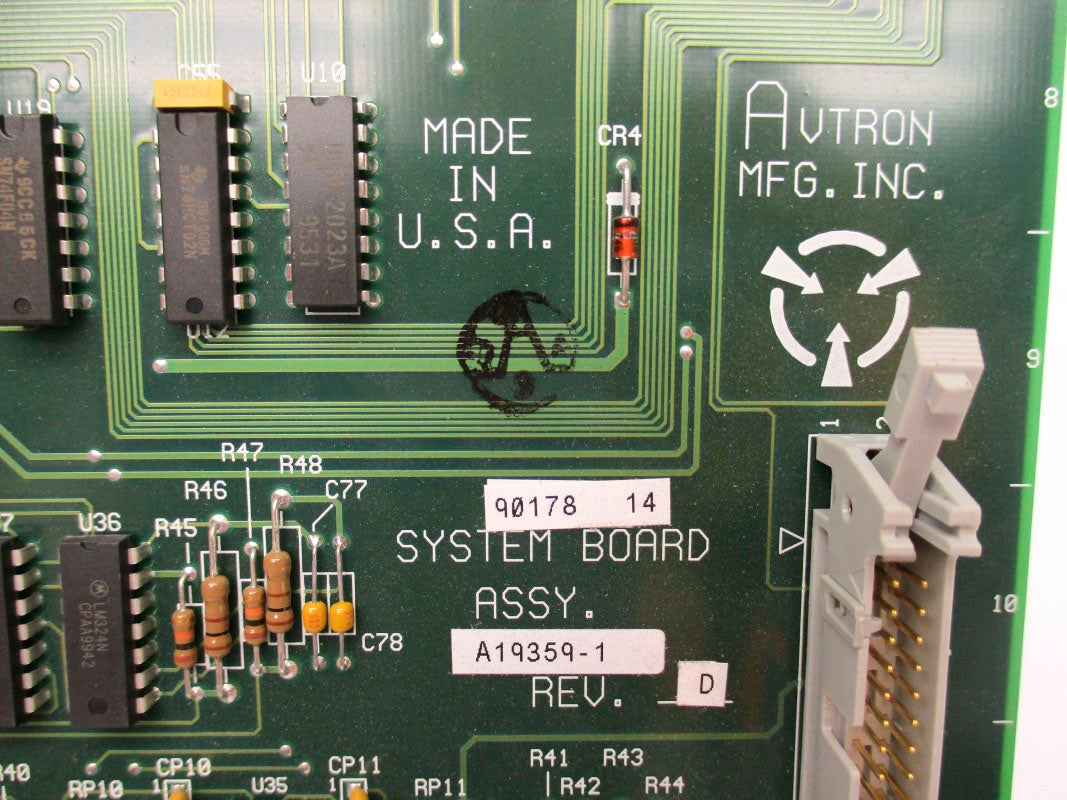 AVTRON A19359-1 REV. D UNMP