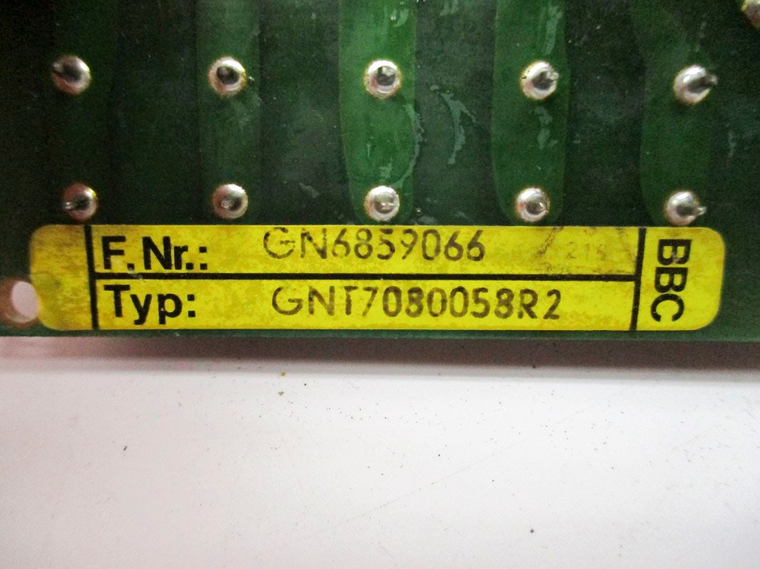 BBC GN6859066 GNT7080058R2 UNMP