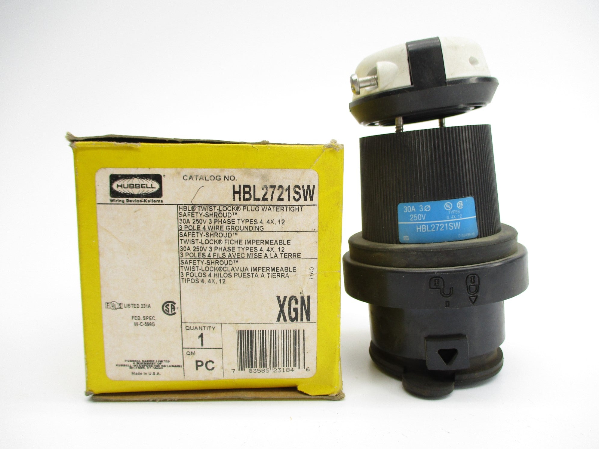 HUBBELL HBL2721SW NSMP