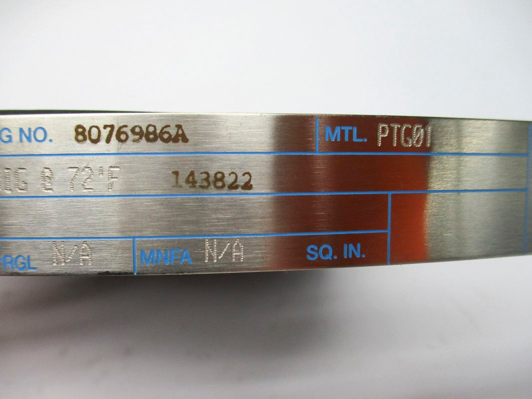CONTINENTAL DISC 8076986A 5PSI 72'F NSNP