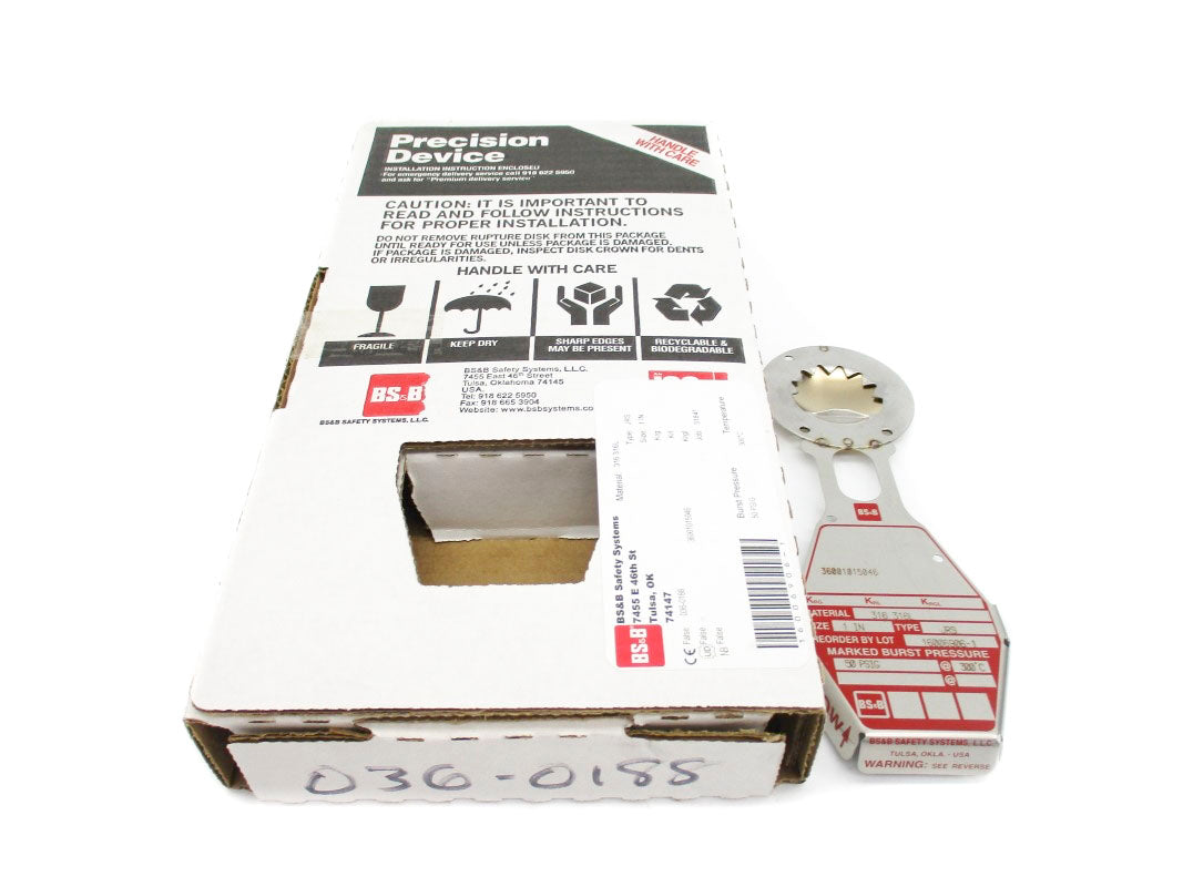 BS&B SAFETY SYSTEMS 16006906-1 50PSI 300'C NSMP