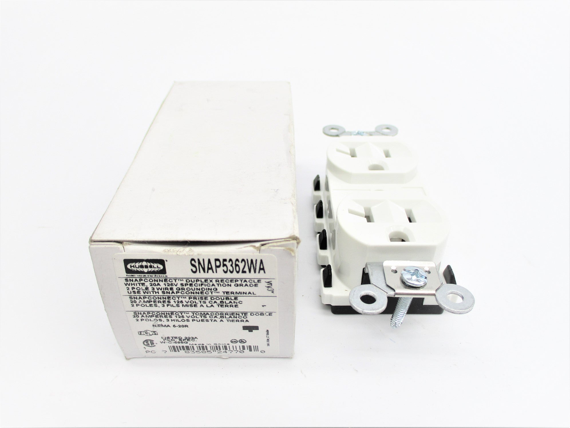 HUBBELL SNAP5362WA NSMP