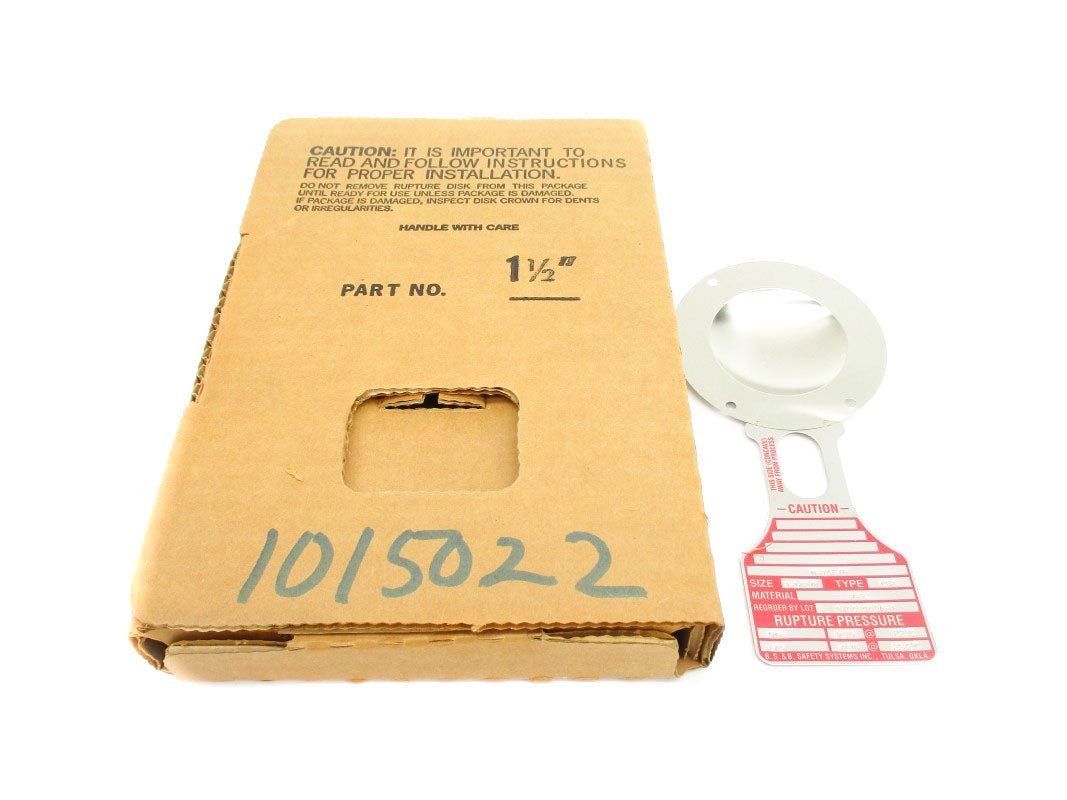 BS&B SAFETY SYSTEMS 97003909A-1 90PSI 22'C NSMP