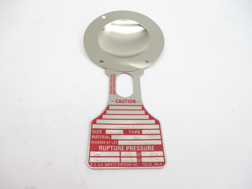 BS&B SAFETY SYSTEMS 97003909A-1 90PSI 22'C NSMP