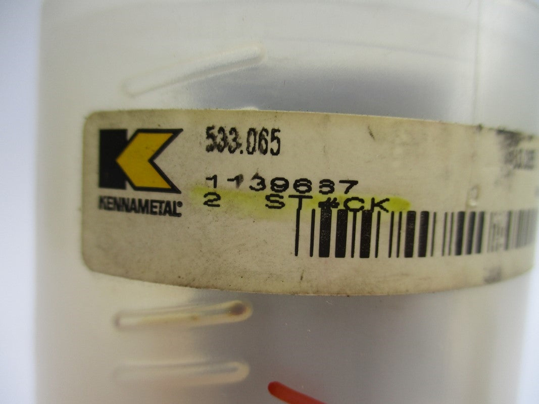 KENNAMETAL 533.065 1139637 (PKG OF 2) NSMP
