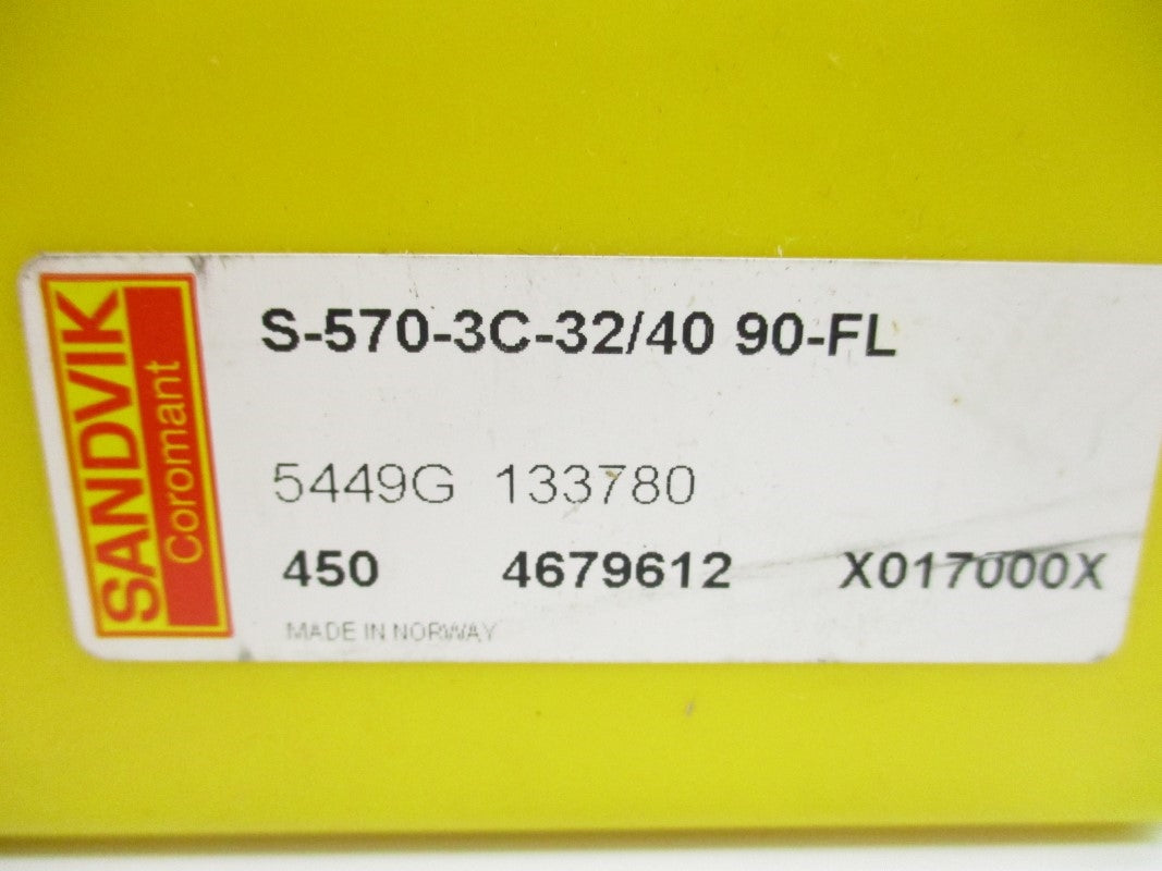 SANDVIK S-570-3C-32/40 90-FL NSMP