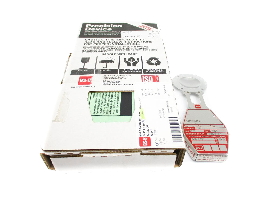 BS&B SAFETY SYSTEMS 18003526-1 360PSI 66'C NSMP