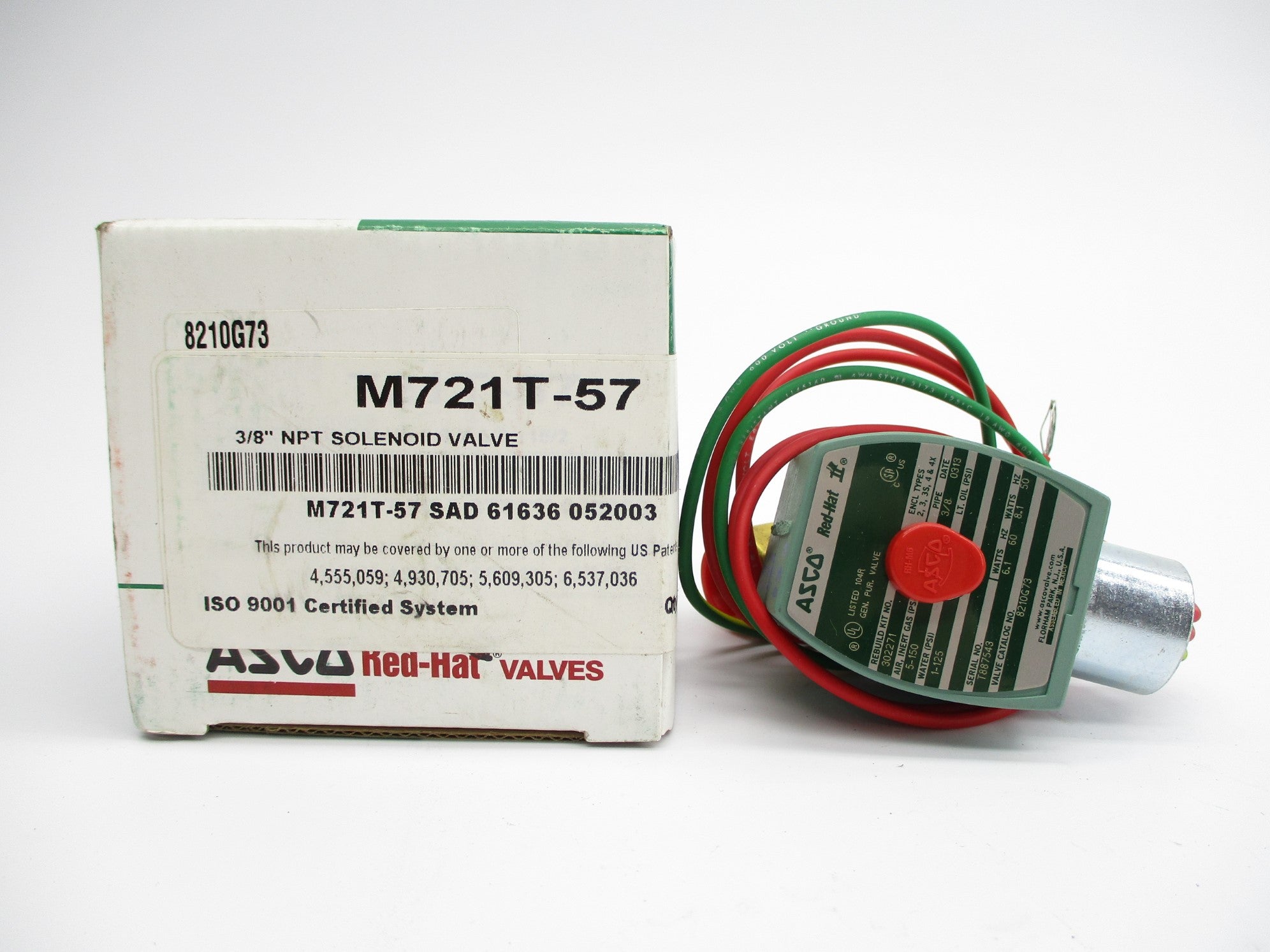 ASCO 8210G732 110/120V 5-150PSI 1-125PSI NSMP
