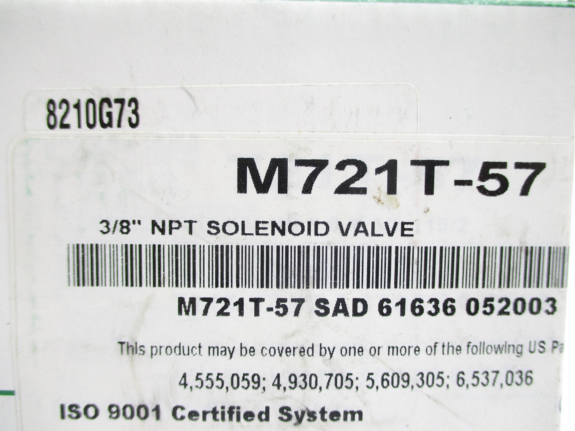 ASCO 8210G732 110/120V 5-150PSI 1-125PSI NSMP