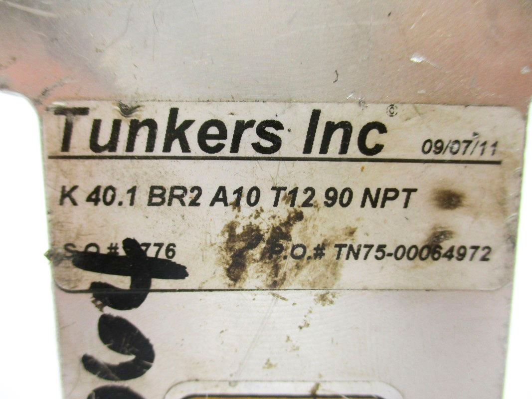 TUNKERS K40.1BR2A10T1290NPT UNMP