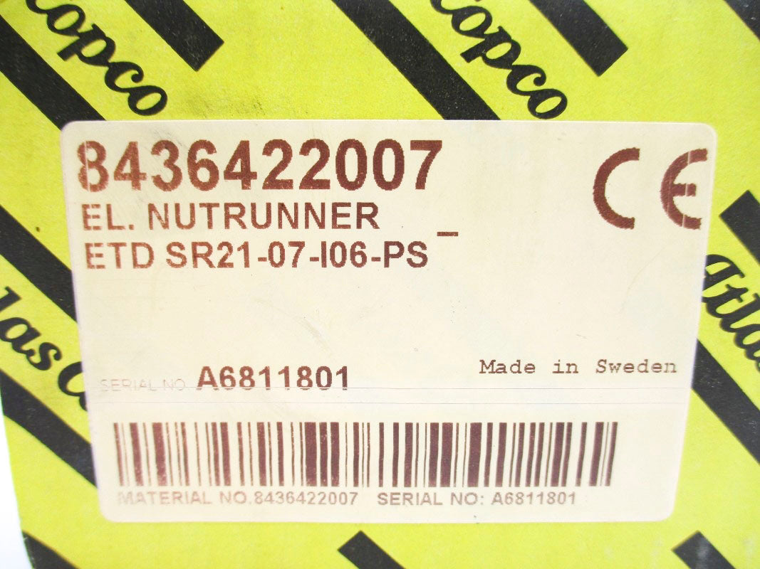 ATLAS COPCO 8436422007 ETDSR21-07-I06-PS NSMP