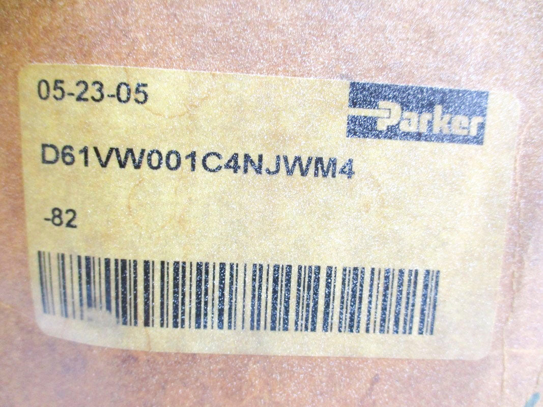 PARKER D61VW001C4NJWM482 110/120V 0.42-0.50A 5000PSI NSMP