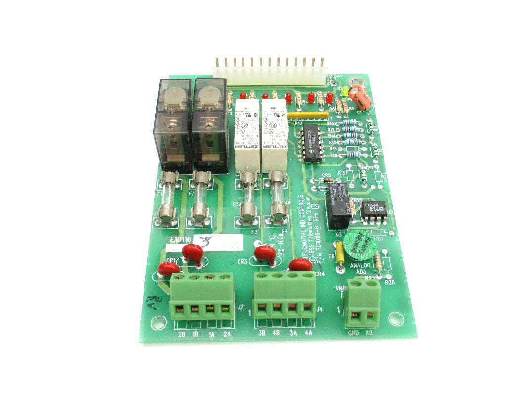 TELEMOTIVE CONTROLS PC10116-0 REV. B UNMP