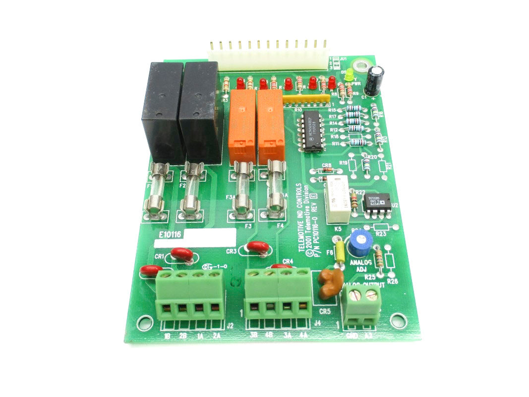 TELEMOTIVE CONTROLS PC10116-0 REV. E UNMP