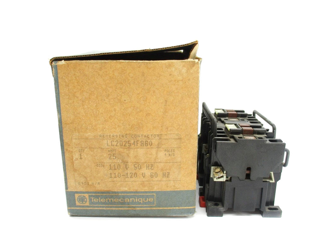 TELEMECANIQUE LC2D254FA60 110/120V 25A NSMP