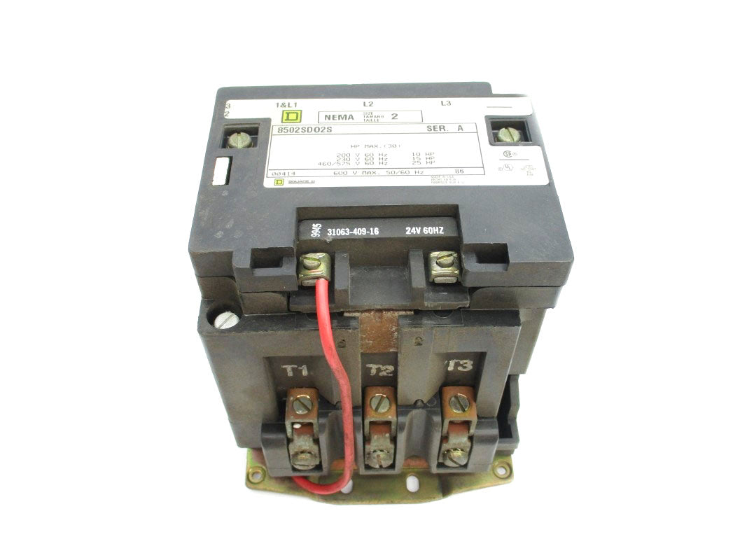 SQUARE D 8502SD02S SER. A 24V 52A NSNP