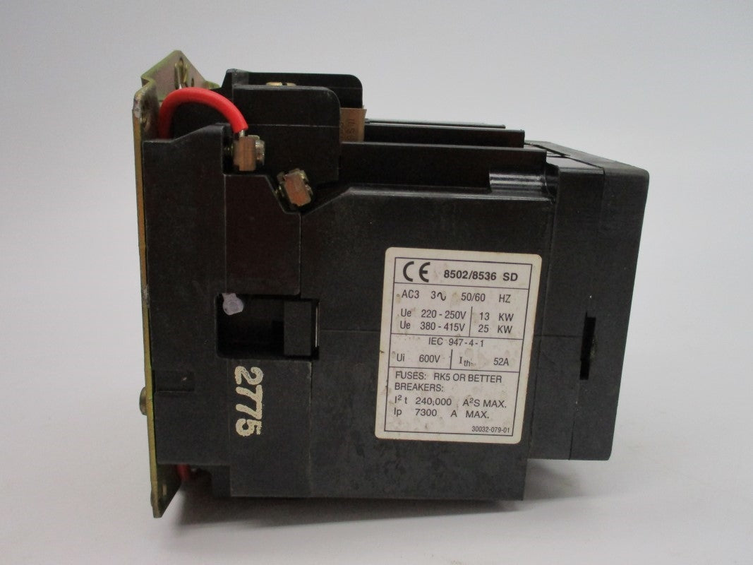 SQUARE D 8502SD02S SER. A 24V 52A NSNP