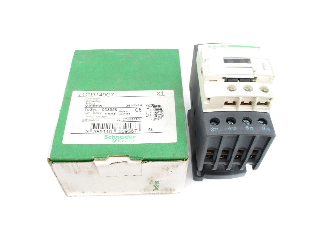 SCHNEIDER ELECTRIC LC1DT40G7 120V 40A NSMP