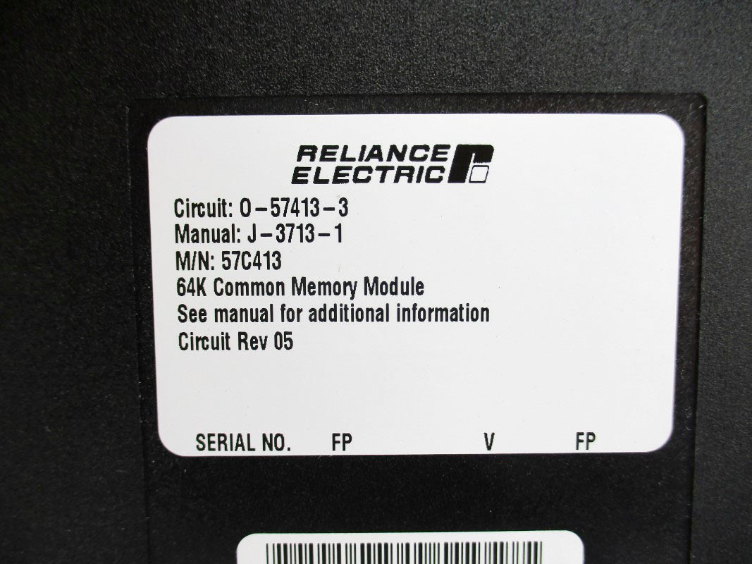 RELIANCE ELECTRIC 0-57413-3 57C413 UNMP