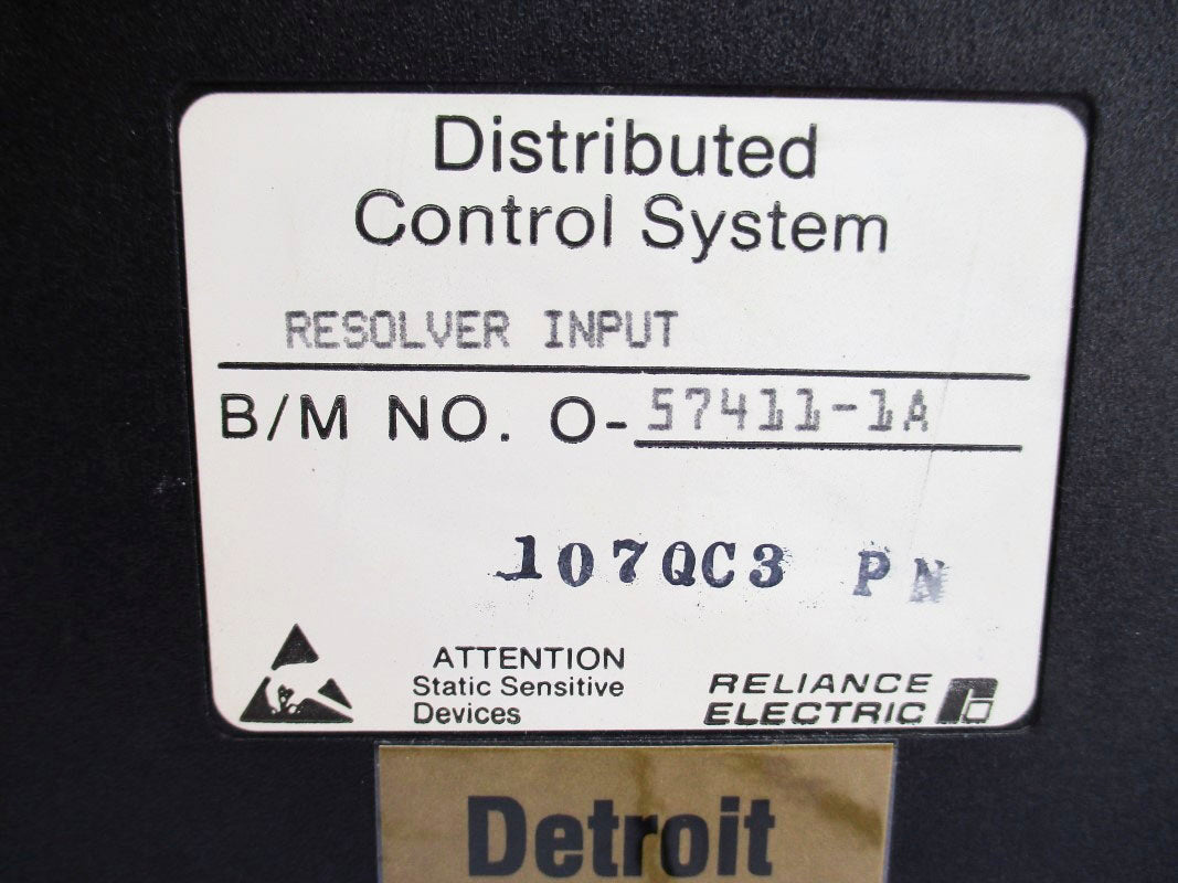RELIANCE ELECTRIC O-57411-1A UNMP