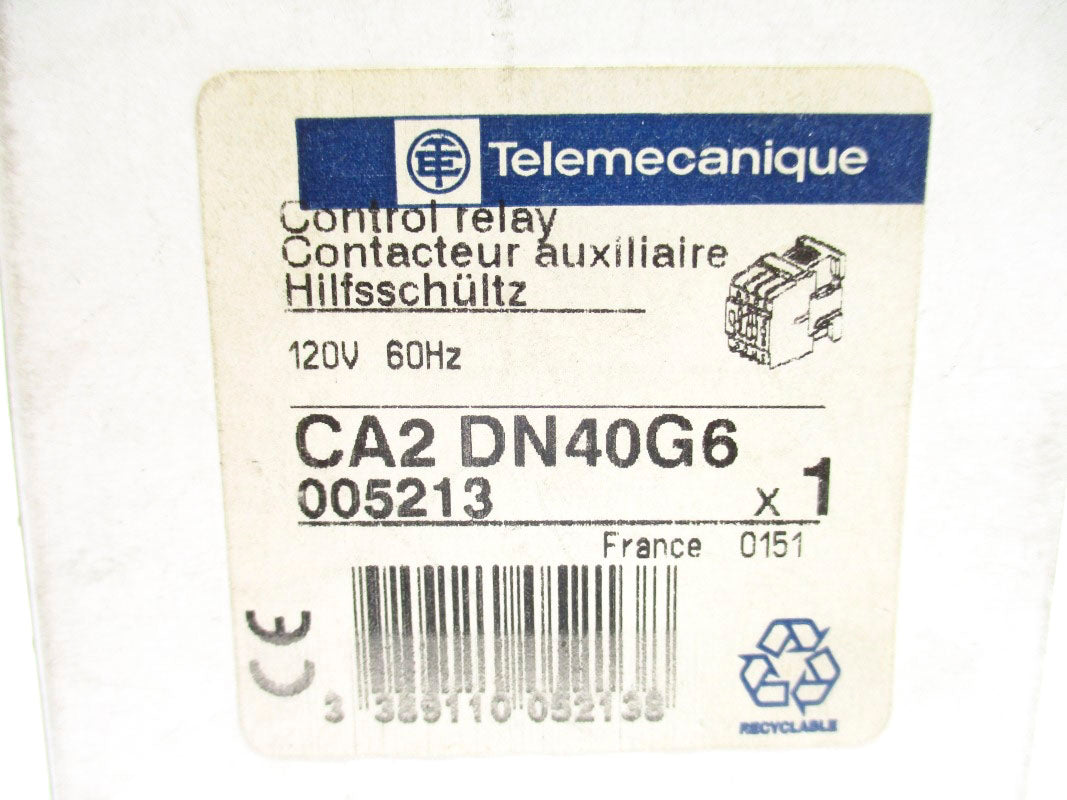 TELEMECANIQUE CA2DN40G6 120V NSMP