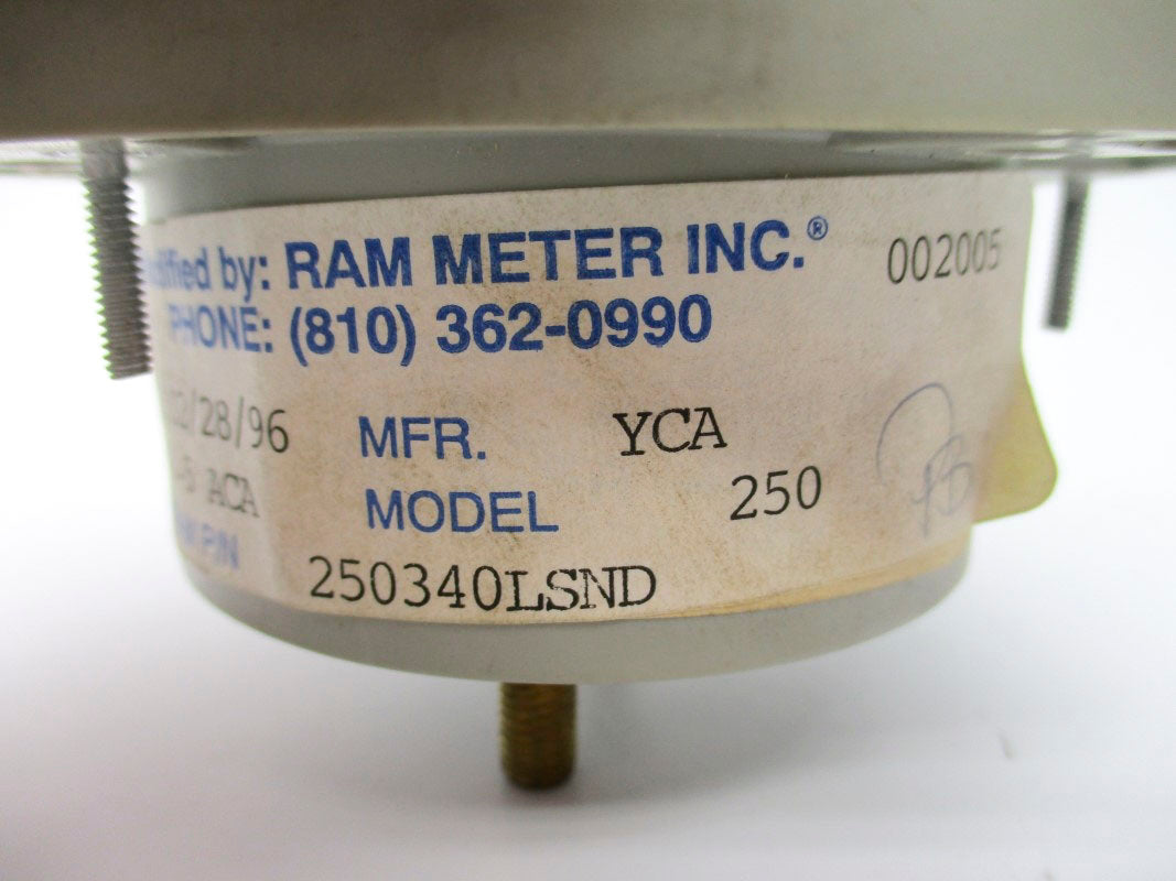 RAM METER 250340LSND 0-5ACA NSNP
