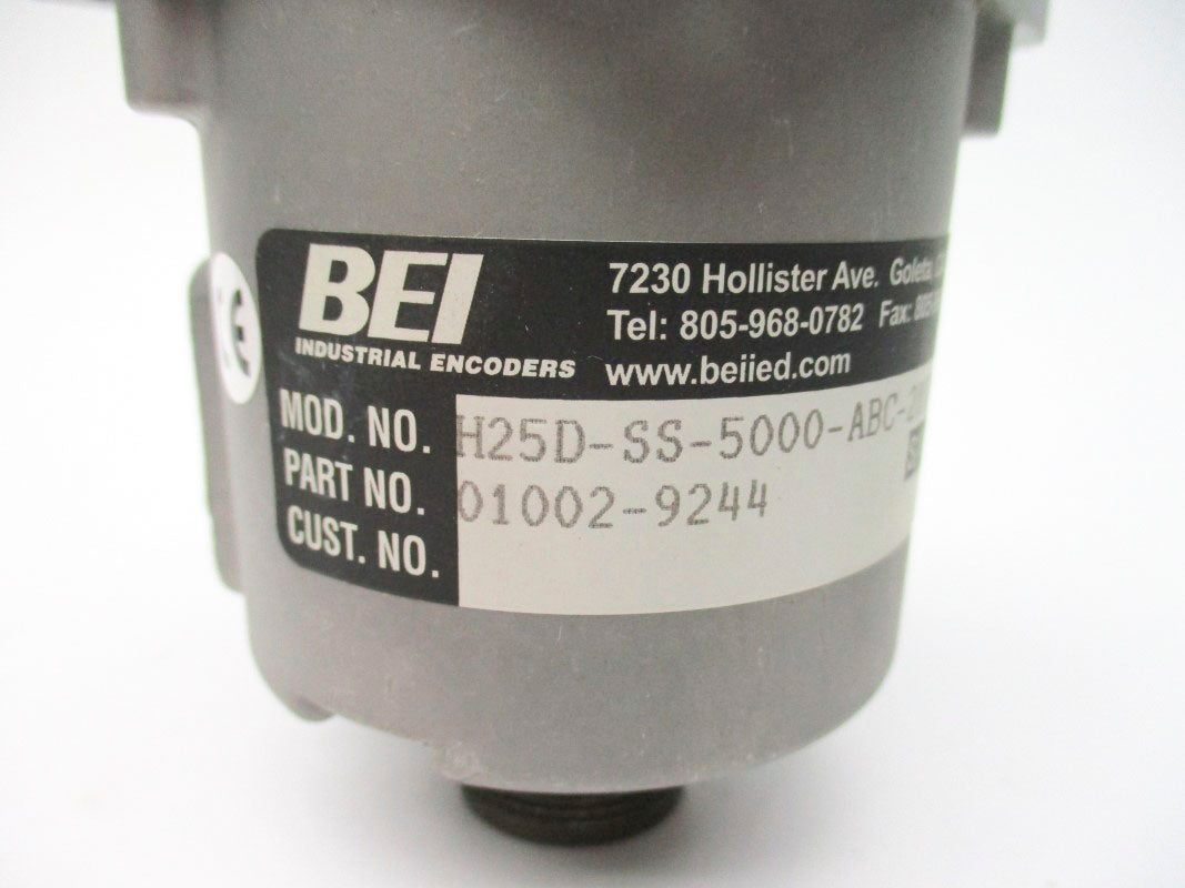 BEI H25D-SS-5000-ABC-28V/OC-EM16-S 01002-9244 5-28VDC NSNP