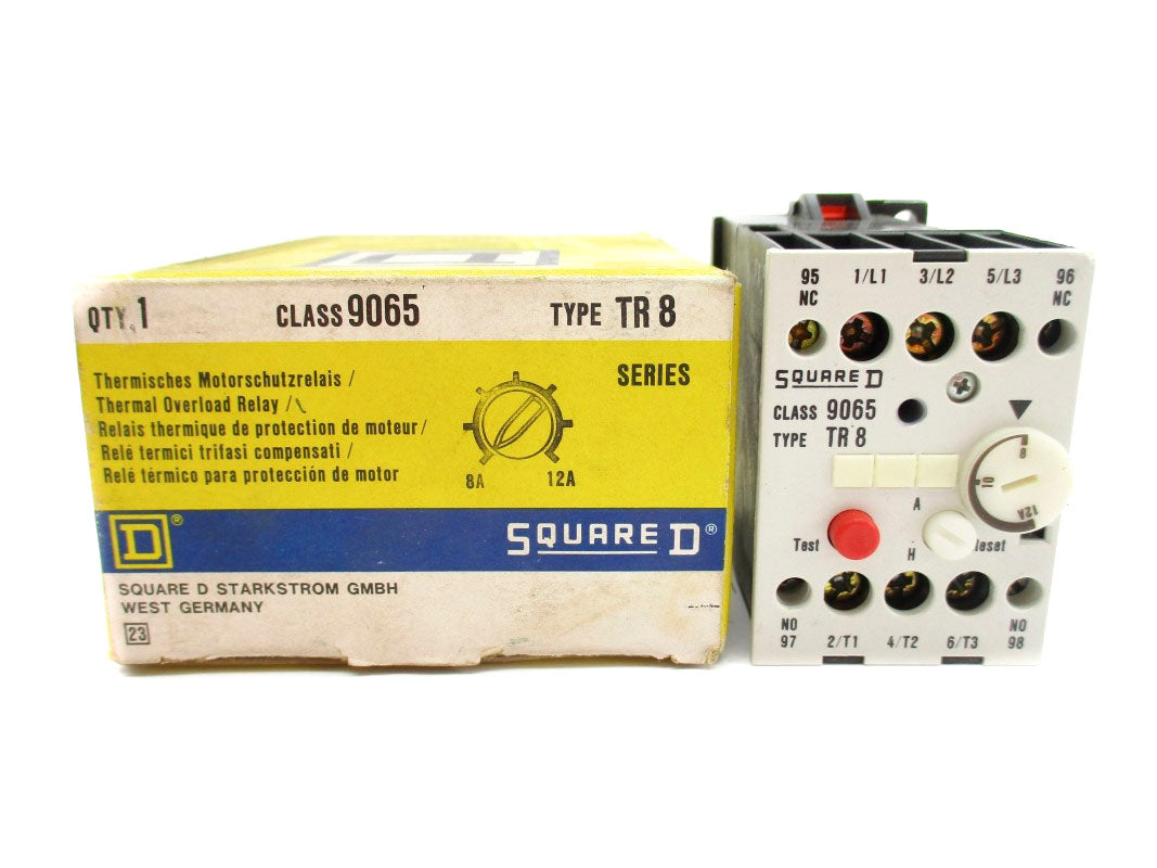 SQUARE D 9065TR8 660V 8-12A NSMP